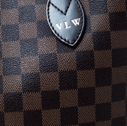Louis Vuitton Damier Ebene Canvas Neverfull MM Bag