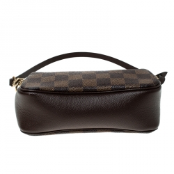 مملوكة مسبقًا Louis Vuitton Damier Ebene Canvas Trousse Pochette Bag