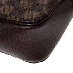 مملوكة مسبقًا Louis Vuitton Damier Ebene Canvas Trousse Pochette Bag