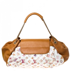 مملوكة مسبقًا Louis Vuitton Limited Edition Richard Prince Monogram Watercolor Aquarelle Jamais Bag