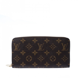 مملوكة مسبقًا Louis Vuitton Monogram Canvas Zippy wallet
