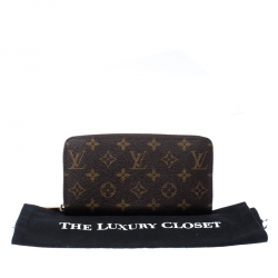 مملوكة مسبقًا Louis Vuitton Monogram Canvas Zippy wallet