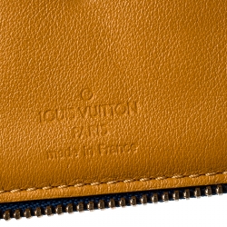 Louis Vuitton Blue Monogram Denim Small Zippy Wallet