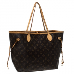 Louis Vuitton Monogram Canvas Neverfull MM Bag