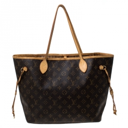 Louis Vuitton Monogram Canvas Neverfull MM Bag