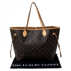 Louis Vuitton Monogram Canvas Neverfull MM Bag