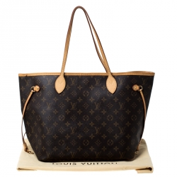 Louis Vuitton Monogram Canvas Neverfull MM Bag