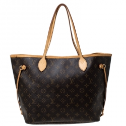 Louis Vuitton Monogram Canvas Neverfull MM Bag