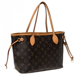 Louis Vuitton Monogram Canvas Neverfull PM Tote Bag
