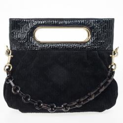 مملوكة مسبقًا Louis Vuitton Limited Edition Monogram Patent Motard After Dark Clutch