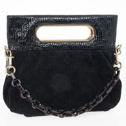 مملوكة مسبقًا Louis Vuitton Limited Edition Monogram Patent Motard After Dark Clutch