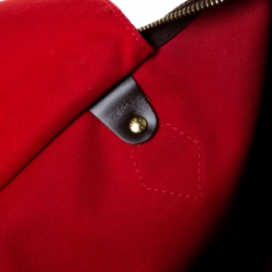 Pre Owned Louis Vuitton Damier Ebene Canvas Speedy 35 Bag