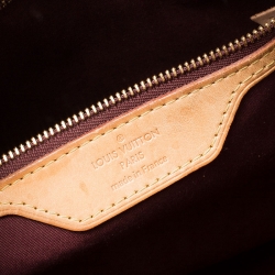 Pre Owned Louis Vuitton Amarante Monogram Vernis Brea MM Bag