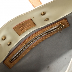 Pre Owned Louis Vuitton Perle Monogram Vernis Reade PM Bag