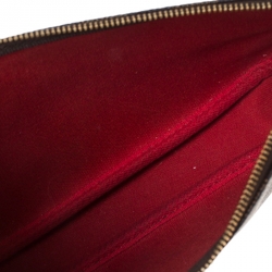 مملوكة مسبقًا Louis Vuitton Damier Ebene Canvas Pochette Accessoires