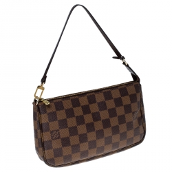 مملوكة مسبقًا Louis Vuitton Damier Ebene Canvas Pochette Accessoires