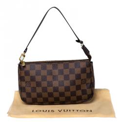 مملوكة مسبقًا Louis Vuitton Damier Ebene Canvas Pochette Accessoires