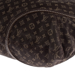 Pre Owned Louis Vuitton Fusain Monogram Mini Lin Manon MM Bag