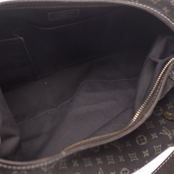 Pre Owned Louis Vuitton Fusain Monogram Mini Lin Manon MM Bag