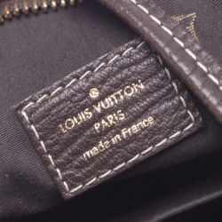 Pre Owned Louis Vuitton Fusain Monogram Mini Lin Manon MM Bag