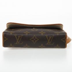 Pre Owned Louis Vuitton Pochette Monogram Twin GM Shoulder Bag