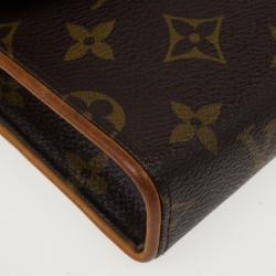 Pre Owned Louis Vuitton Pochette Monogram Twin GM Shoulder Bag