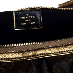 Pre Owned حقيبة لوي فيتون ستيفن سبروز إصدار محدود شعر عجل فهد وكانفاس مونوغرامي