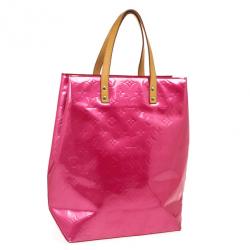 مملوكة مسبقًا Louis Vuitton Pink Monogram Vernis Reade GM Tote Bag