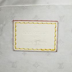 Pre Owned  Louis Vuitton White Suhali Leather L´impetueux Bag