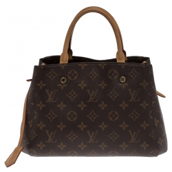 مملوكة مسبقًا حقيبة لوي فيتون مونتين BB  كانفاس مونوغرامي ديون