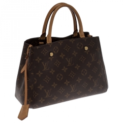 مملوكة مسبقًا حقيبة لوي فيتون مونتين BB  كانفاس مونوغرامي ديون