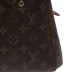 مملوكة مسبقًا حقيبة لوي فيتون مونتين BB  كانفاس مونوغرامي ديون