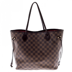 مملوكة مسبقًا Louis Vuitton Damier Ebene Canvas Neverfull MM Bag