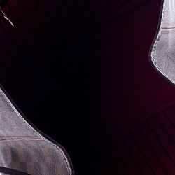 مملوكة مسبقًا Louis Vuitton Damier Ebene Canvas Neverfull MM Bag