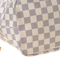 Louis Vuitton Damier Azur Canvas Neverfull MM Bag