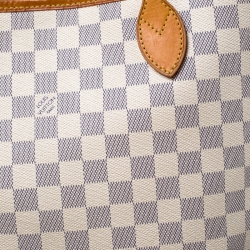 Louis Vuitton Damier Azur Canvas Neverfull MM Bag