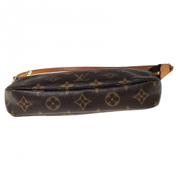 Pre Owned Louis Vuitton Monogram Canvas Pochette Accessories