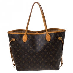 Louis Vuitton Louis Vuitton Neverfull MM Monogram Canvas Shoulder