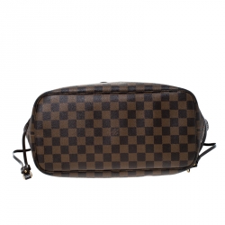 Louis Vuitton Damier Ebene Canvas Neverfull MM Bag