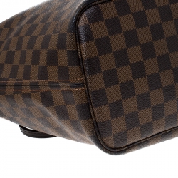 Louis Vuitton Damier Ebene Canvas Neverfull MM Bag