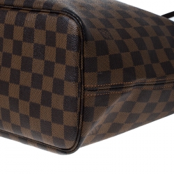 Louis Vuitton Damier Ebene Canvas Neverfull MM Bag