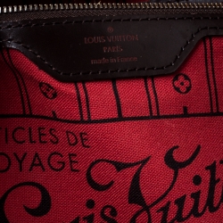 Louis Vuitton Damier Ebene Canvas Neverfull MM Bag