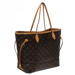 Louis Vuitton Monogram Canvas Neverfull MM Bag