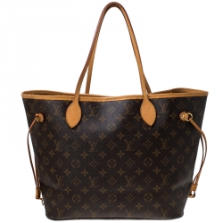 Louis Vuitton Monogram Canvas Neverfull MM Bag