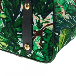 Pre Owned Louis Vuitton Green Limited Edition Canvas Escale Ailleurs Cabas PM Bag