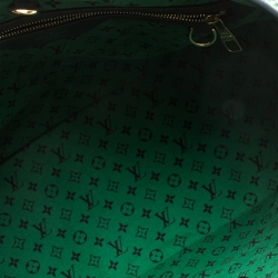 Pre Owned Louis Vuitton Green Limited Edition Canvas Escale Ailleurs Cabas PM Bag