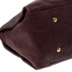 Pre Owned Louis Vuitton Aurore Monogram Empreinte Leather Artsy GM Bag