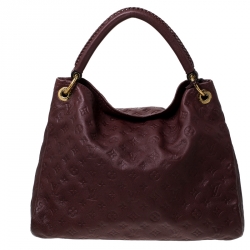 Pre Owned Louis Vuitton Aurore Monogram Empreinte Leather Artsy GM Bag