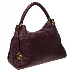 Pre Owned Louis Vuitton Aurore Monogram Empreinte Leather Artsy GM Bag