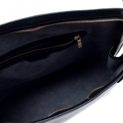 مملوكة مسبقًا حقيبة لوي فيتون لوساك جلد أيبي سوداء